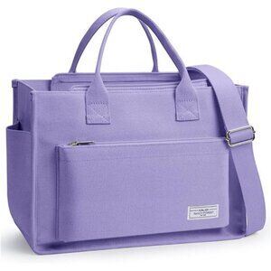 Canvas Tote Bag for Women Purple